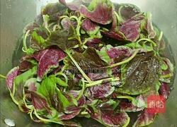 金沙苋菜的做法图解1