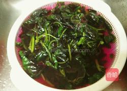 金沙苋菜的做法图解2