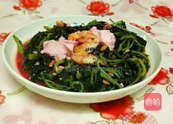 金沙苋菜的做法图解7
