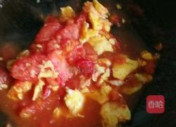 二伏鸡蛋西红柿面的做法图解4