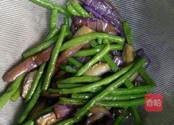 豆角烧茄子的做法图解2