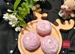 紫薯蛋黄酥的做法图解18