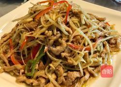 仔姜肉丝的做法图解12