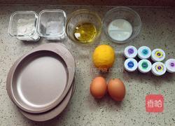 彩虹蛋糕胚的做法图解1