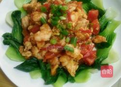 西红柿虾仁炒鸡蛋的做法图解9