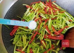 炒红薯茎的做法图解5
