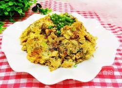 槐花煎鸡蛋的做法图解11