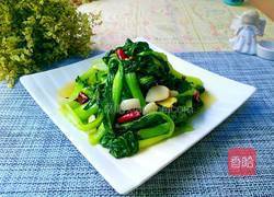 炝炒青菜的做法图解6