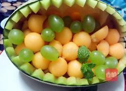 鲨鱼嘴哈密瓜的做法图解12