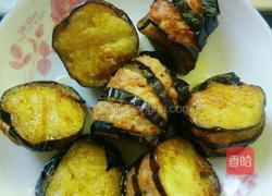 茄子肉肉饼的做法图解7
