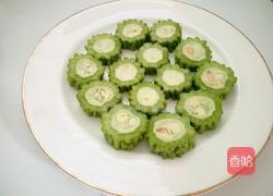 苦瓜胡萝卜心的做法图解2