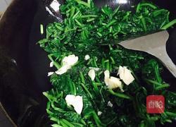 炒菠菜的做法图解6