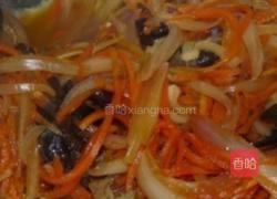 肉炒三丝的做法图解7