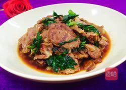 牛肉烧青菜的做法图解12