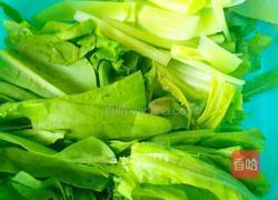 清炒油麦菜的做法图解1