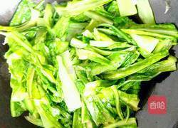 清炒油麦菜的做法图解6