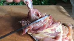 杂蔬核桃鸡肉卷的做法图解3