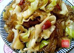 卷心菜炒粉丝的做法图解13