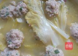 鱼汤圆子的做法图解4