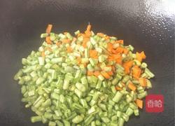 爆炒蔬菜丁的做法图解3