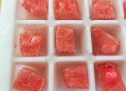 水晶西瓜方块冰的做法图解4
