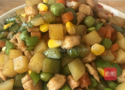 鸡丁大杂烩的做法图解9