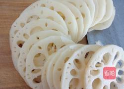 橙汁藕片的做法图解1