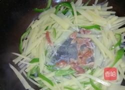 湿炒土豆丝的做法图解4