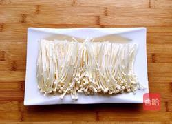 蒜蓉剁椒金针菇的做法图解2