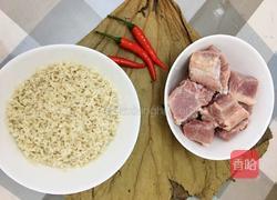 排骨糯米荷叶饭的做法图解1
