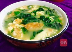 菠菜鸡蛋汤的做法图解9