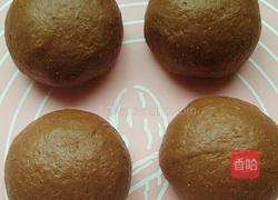 红豆可可麻薯软欧的做法图解4