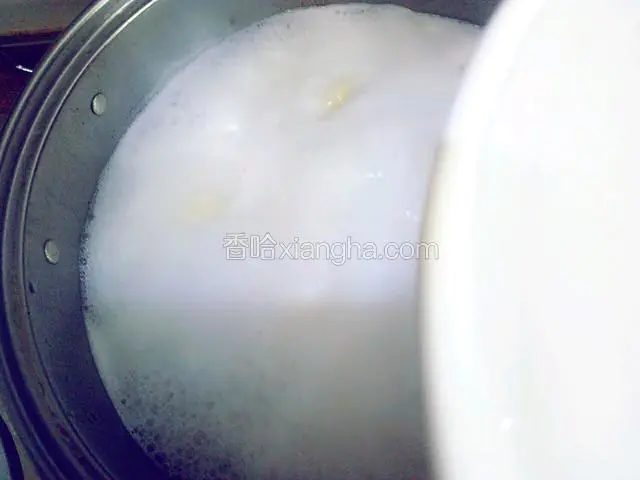开锅以后点一次水