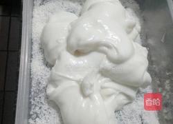 椰蓉牛奶椰汁糕的做法图解6