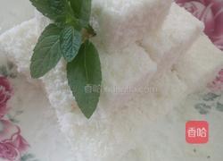 椰蓉牛奶椰汁糕的做法图解11