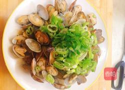 葱油花蛤的做法图解4
