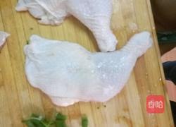 鸡大腿鸡肝炖粉条的做法图解2