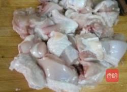 鸡大腿鸡肝炖粉条的做法图解3