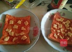 微波炉吐司披萨的做法图解3