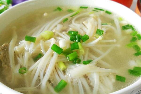 金针菇汤的做法大全