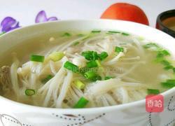 排骨金针菇汤的做法图解7