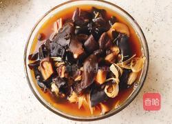 香菇木耳黄花菜面的做法图解2