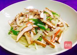 黄瓜炒香干的做法图解8