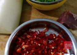 蜜制肉末冬瓜的做法图解1