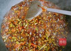 豇豆榄菜面的做法图解8