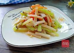 西芹杏鲍菇的做法图解13