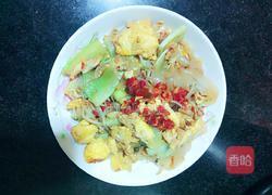 鸡蛋炒凉皮的做法图解7