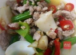 百合芹菜炒肉丝的做法图解9