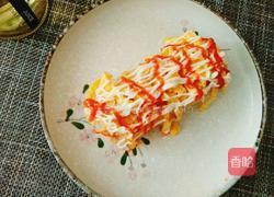 爆浆火腿卷的做法图解6