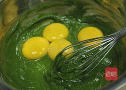 清叶蛋糕卷-开启绿色养生之道的做法图解5